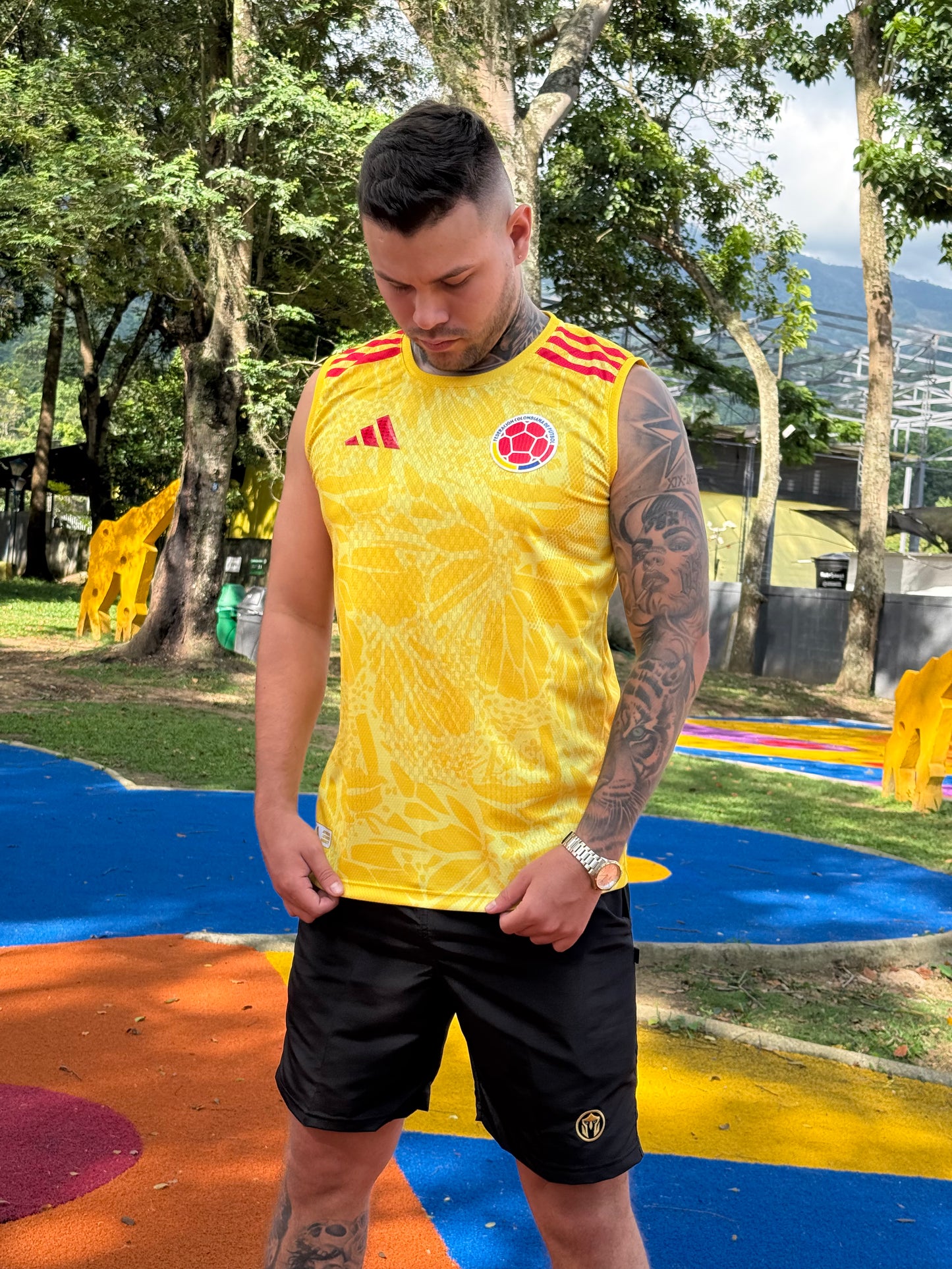 Musculosa + Pantaloneta Cavalier GRATIS