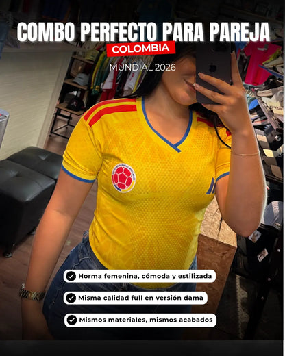 Camiseta Colombia Tipo Player 2026